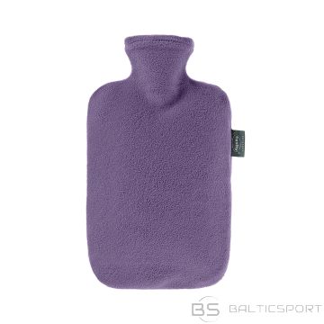 Fashy Hot Water Bottle 2L with Fleece Cover