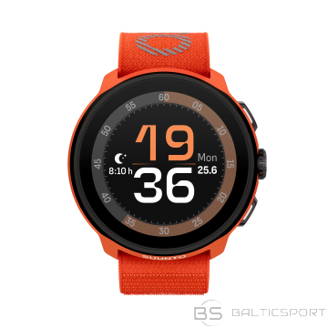 SUUNTO RUN CORAL ORANGE W/ TEXTILE STRAP