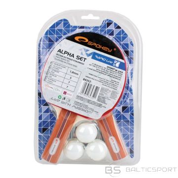 Galda tenisa rakete /Spokey Galda tenisa komplekts Alpha Set 84352 (N/A)
