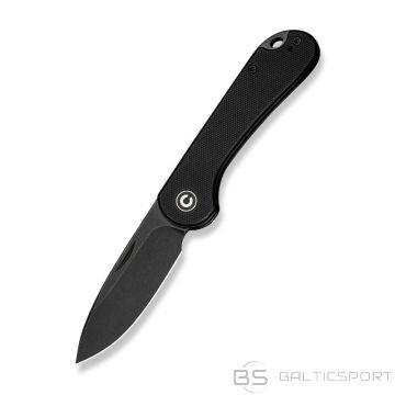 BS CIVIVI Elementum Slip Joint G10 All Black Knife (N/A)