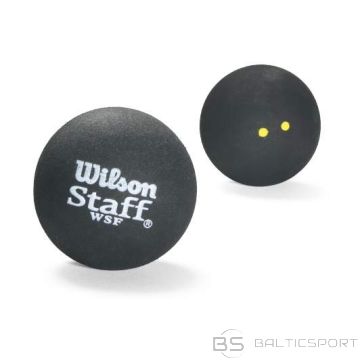 WILSON skvoša bumbiņas STAFF Iepakojumā 2 gb. - double yellow dot