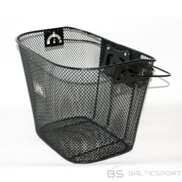 BS Velosipēda grozs - sieta priekšpuse Click melna (N/A)