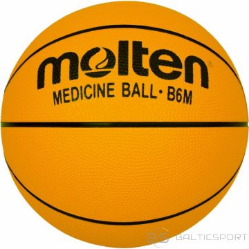 Basketbola bumba Basketball ball MOLTEN B6M for training, rubber, extra weight 1200g