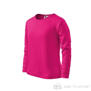 T-shirt Malfini Fit-T LS Jr. MLI-12163 raspberry (158 cm/12 lat)