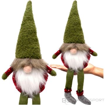 Saska Garden DECORATIVE SANTA 60CM GREEN