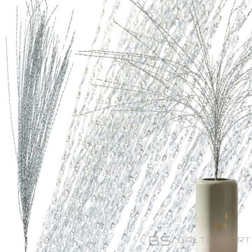 BS DEKORATĪVAIS ATSPERIS 117 CM SUDRABA KRĀSĀ (N/A)