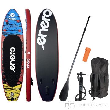 Enero SET - SUP BOARD 135KG INFLATABLE 300x76x15CM BLACK