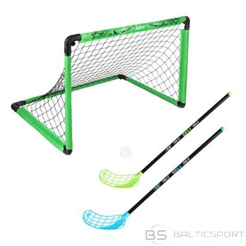 Nils BRH2521 UNIHOCKEY-SET HOCKEYTOR + 2 SCHLÄGER + 2 BÄLLE