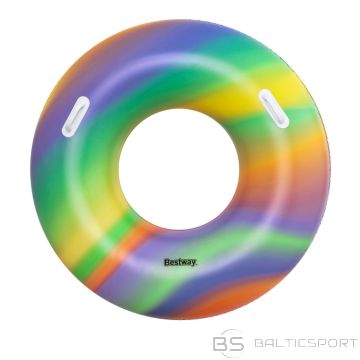 Peldamrīks d119cm Bestway Rainbow Swim Tube