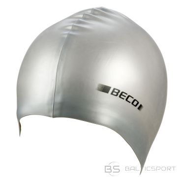 BECO Silicone swimming cap METALLIC 7397 11 silver