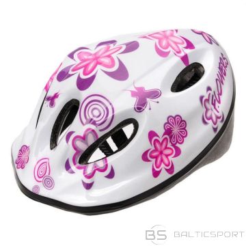 Meteor Шлем велосипедный МВ5-2 Юниор 23220 белый (S)