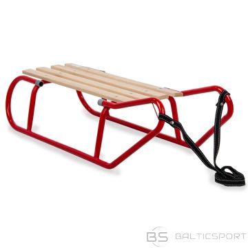 Enero METAL Sleigh Sleigh, 2-person, RED