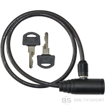 Xqmax BICYCLE LOCK WITH KEY 0.6x65CM BLACK
