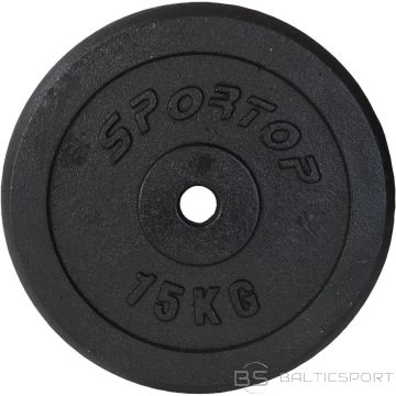 Enero Fit BLACK CAST IRON WEIGHT 15 KG diameter 26.5