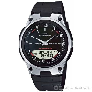 Casio Vīriešu rokaspulkstenis DUAL AW-80-1AVDF + KASTE (N/A)