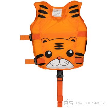 Swimming vest for children WAIMEA 52ZB ORA 3-6 years 18-30 kg Orange/Black/White