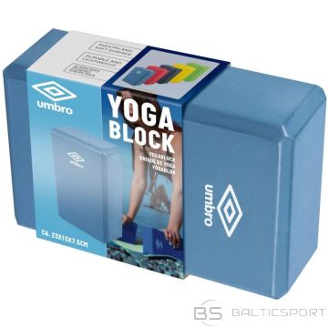 Umbro BLOKA KUBS VINGRINĀJUMIEM JOGAI, PILATESAM, FITNESS, ZILS (N/A)