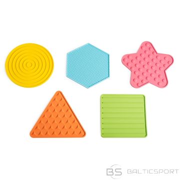 / taktilie paklāji /Sensorie paklāji / sensorie paliktņi / 5 gab komplekts / set of 5 sensory mats