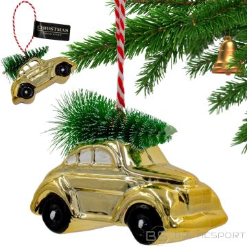 Detal ZELTA AUTOMAŠĪNAS PIEKAROŠANAS DEKORS