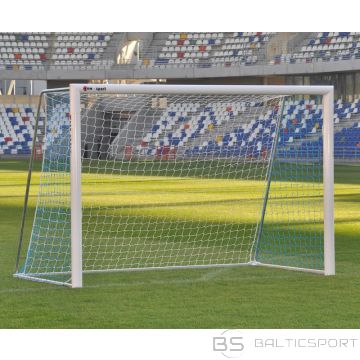 Alumīnija futbola vārti 3x2m  - 0.8m/1.5m dziļums - pārvietojami, profils 120x100mm