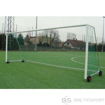 Alumīnija futbola vārti, pārvietojami,  5x2m - 120x100mm