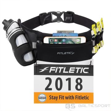 Jostas Soma Skriešanai / FITLETIC FULLY LOADED melna (dažādi izmēri)