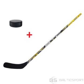 Hokeja nūja bērniem KID 1 + hokeja ripa  - 110cm
