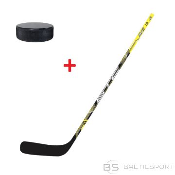 Hokeja nūja bērniem JR 1.5 + hokeja ripa  - 130cm