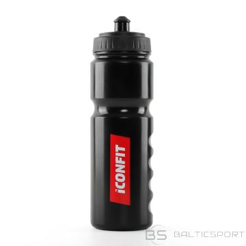 ICONFIT Velosipēda ūdens pudele 750ml / melna