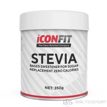 ICONFIT cukura aizstājējs ar stēviju (0 kaloriju) 350g Stevia Sweetener (Erythritol+Stevia)