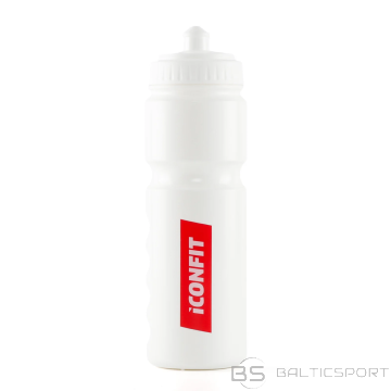 ICONFIT Velosipēda ūdens pudele 750ml / balta