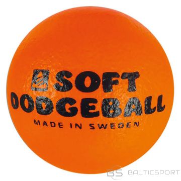 Mīksta putu bumba  ar pārklājumu 15cmSoft Dodgeball -Oranžs