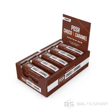 Proteīna batoniņi Iconfit Posh Bar 15 gab kaste -Caramel-Choco