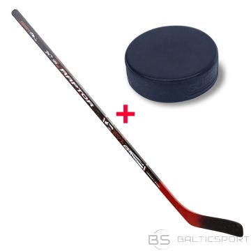Koka Hokeja nūja JUNIOR 125cm Raptor +  Hokeja ripa