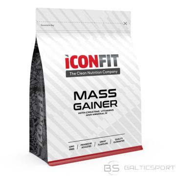 ICONFIT Svara palielinātājs (1,5kg) MASS Gainer - Chocolate (Carb 5:1 Protein) dažādas garšas