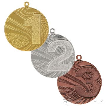 1. 2.,3. vietas medaļa 40mm (1-zelta,2- sudraba,3- bronza)