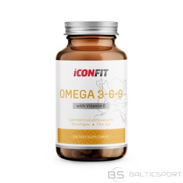 Omega 3 - 6 - 9 / ICONFIT taukskābes kapsulas