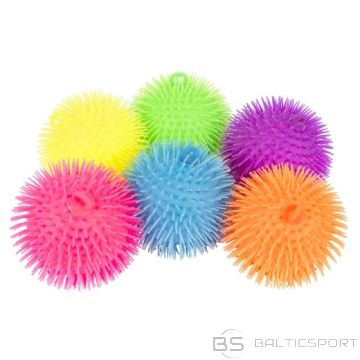 Staipīgā bumba ar skariņām un cilpu satveršanai 23 cm Strechy ball Spordas