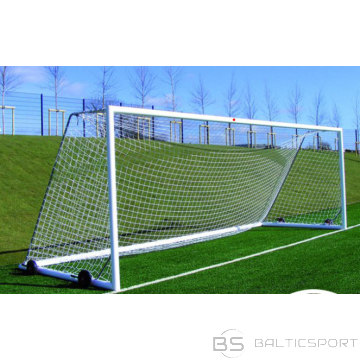 Pārvietojami alumīnija futbola vārti 5x2 m (ar riteņiem)