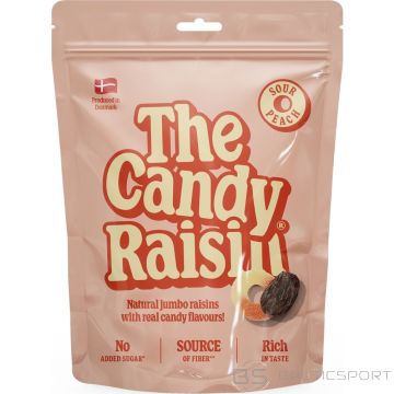 Candy Raisin rozīnes ar skābo želejkonfekšu - persika garšu 85g
