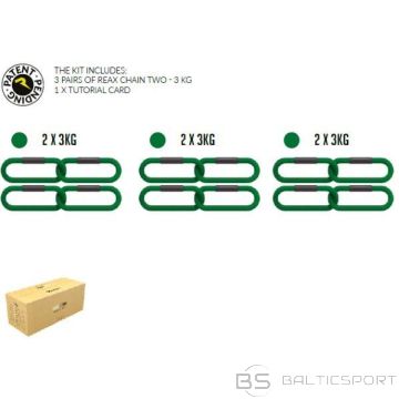 REAX CHAIN TWO - CLUB 3 PAIRS PACK - 3 KG