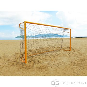 Pludmales futbola tīkls 5.5x2.2x1x1m - 2gab