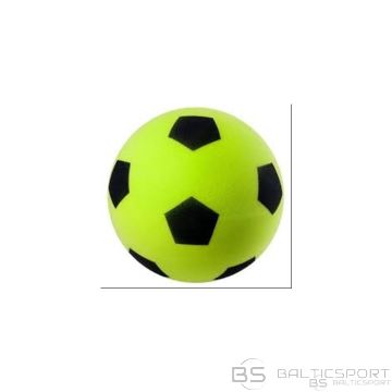 Mīksta putu Porolona futbola bumba 20cm NeoFoam iekštelpām-Zaļš