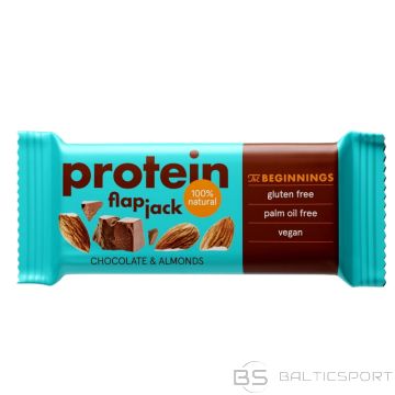 FlapJack batoniņš The Beginnings 60g Dažādas garšas-PROTEĪNA šokolāde+mandeles