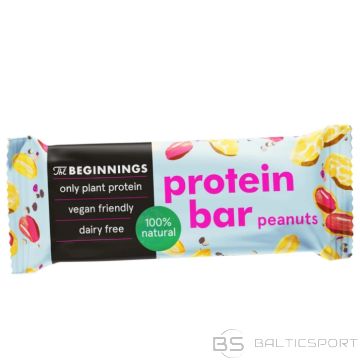 Proteīna batoniņš Vegānisks (40g) The Beginnings-Zemesrieksts
