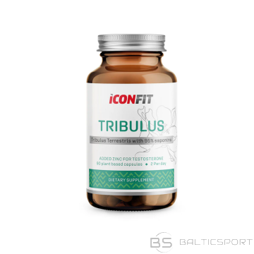 ICONFIT Tribulus (90 kapsulas) Tribulus Terrestris kapsulas testosterona atbalstam