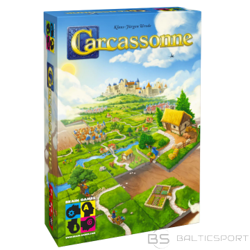 Carcassonne galda spēle 2-5 spēlētājiem