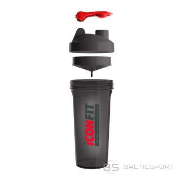 Iconfit Shaker Lite 800ml / Iconfit Šeikeris - melns 800ml