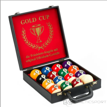 Gold CUP Stradivari "Tournament" Pool Balls 