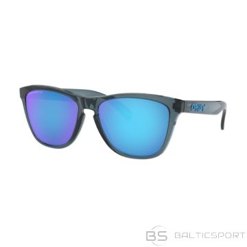 Oakley Frogskins saulesbrilles - Crystal Black Prizm Sapphire Polarized